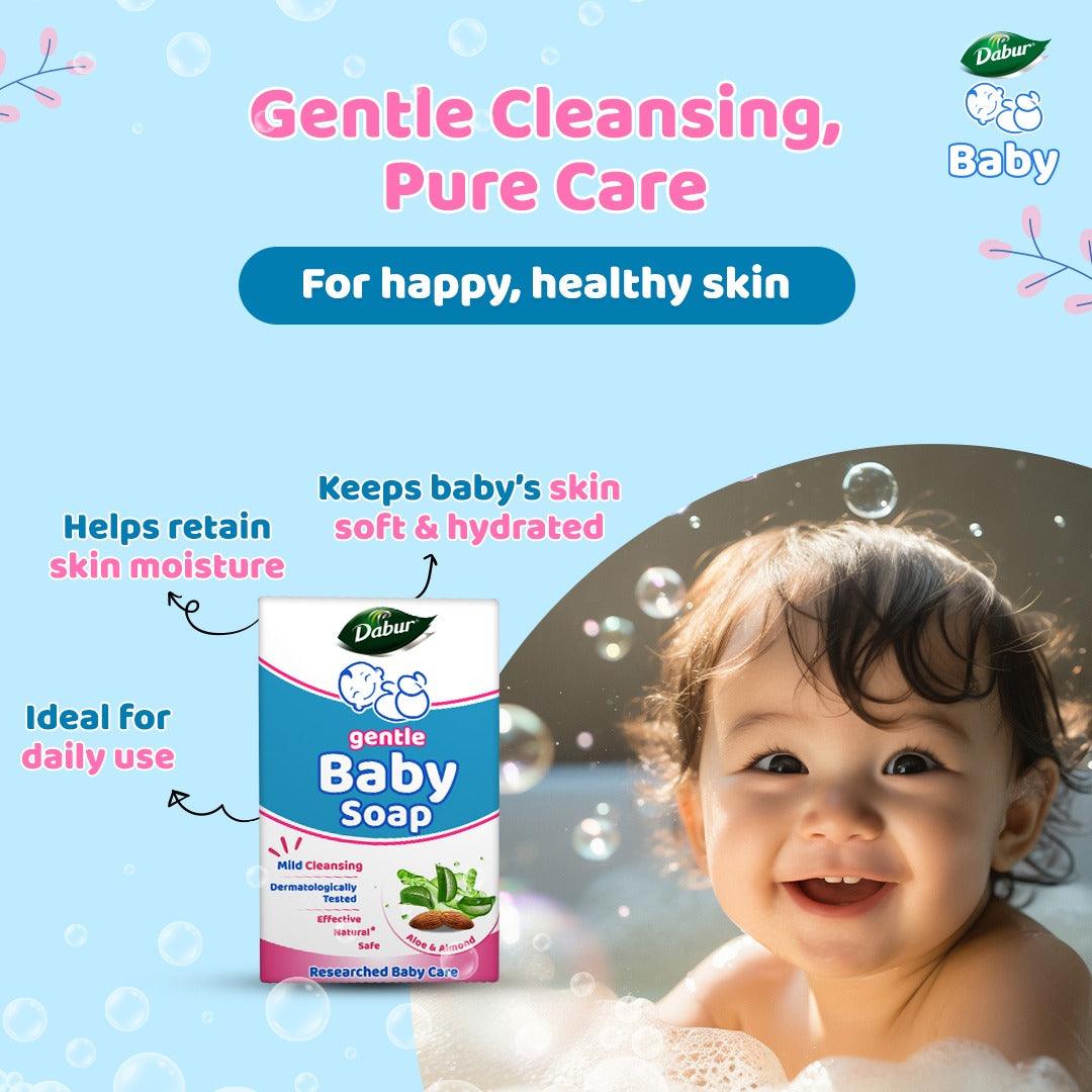 Dabur Gentle Baby Soap - Image 3