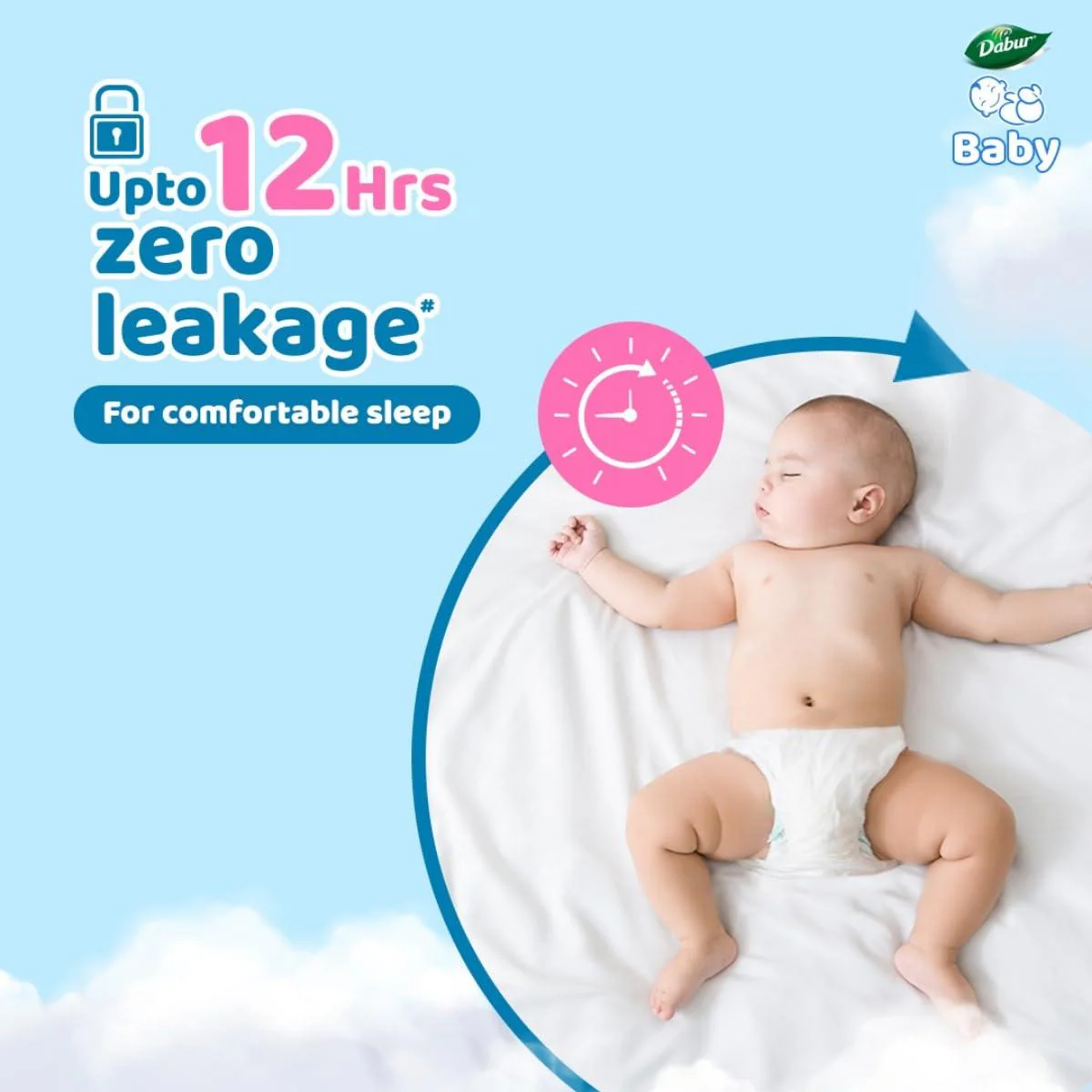 Dabur Baby Super Pants M Size – 36 Pants x 3 Packs | Ultra Soft & Dry - Image 6