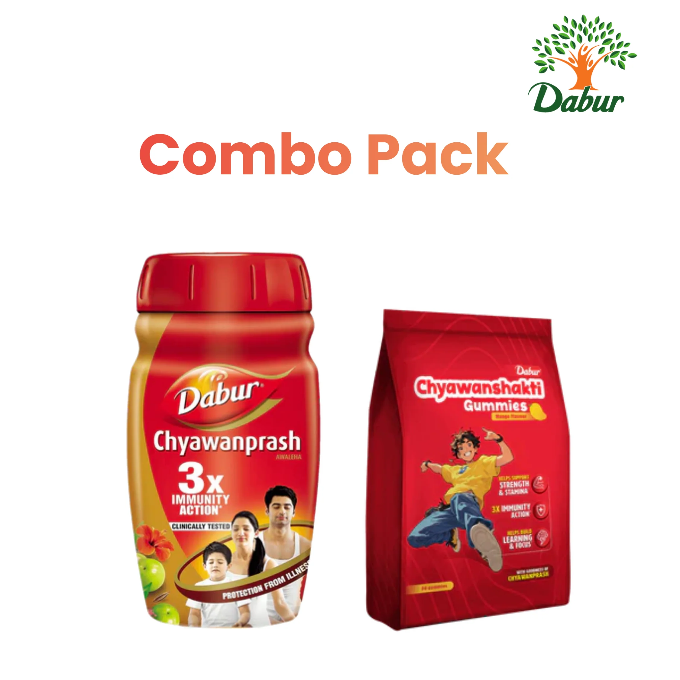 Dabur Chyawanprash + Chyawanshakti Gummies Value Pack - Image 4
