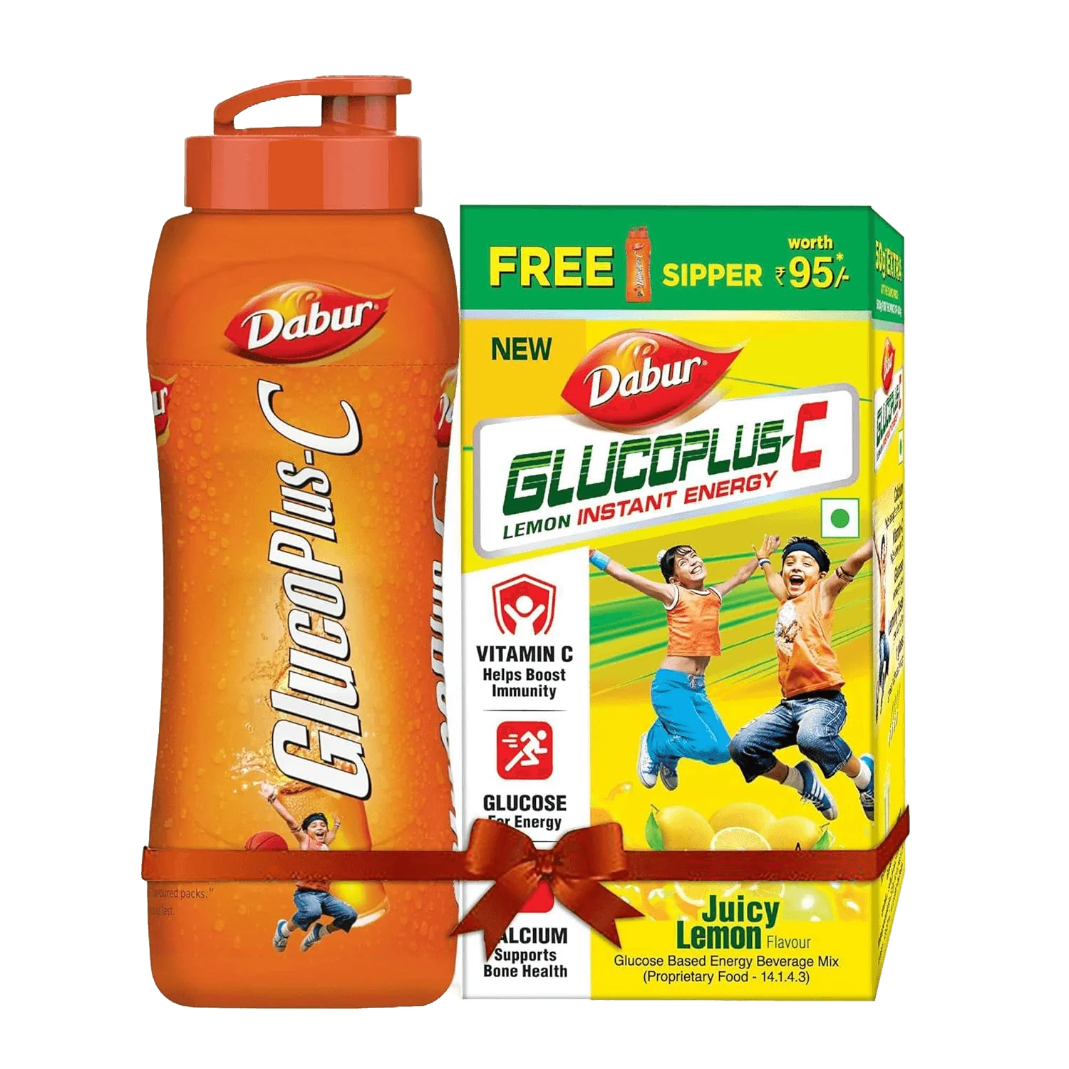 Dabur New Glucoplus C Orange - Image 2