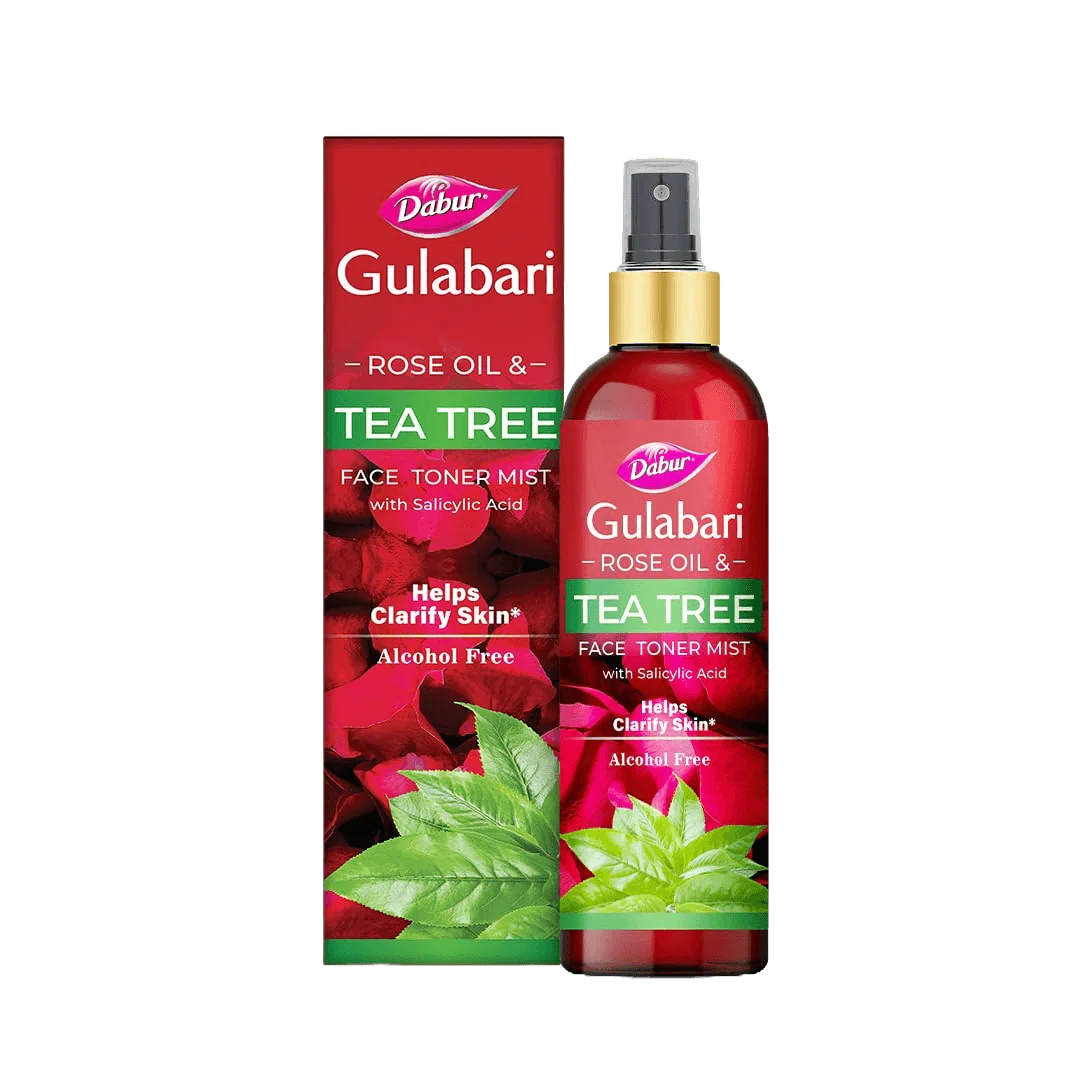 Dabur Gulabari Rose Oil & Tea Tree Face Toner Mist