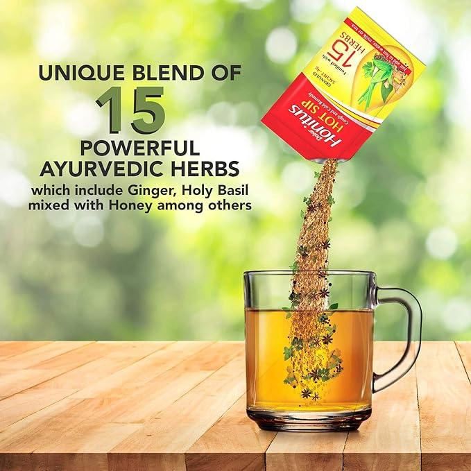 Dabur Health Essentials Pack – Tulsi Drops 30ml, Honey 100g, Honitus Hot Sip 30Nx4g - Image 11