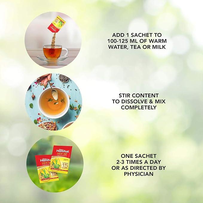 Dabur Health Essentials Pack – Tulsi Drops 30ml, Honey 100g, Honitus Hot Sip 30Nx4g - Image 12