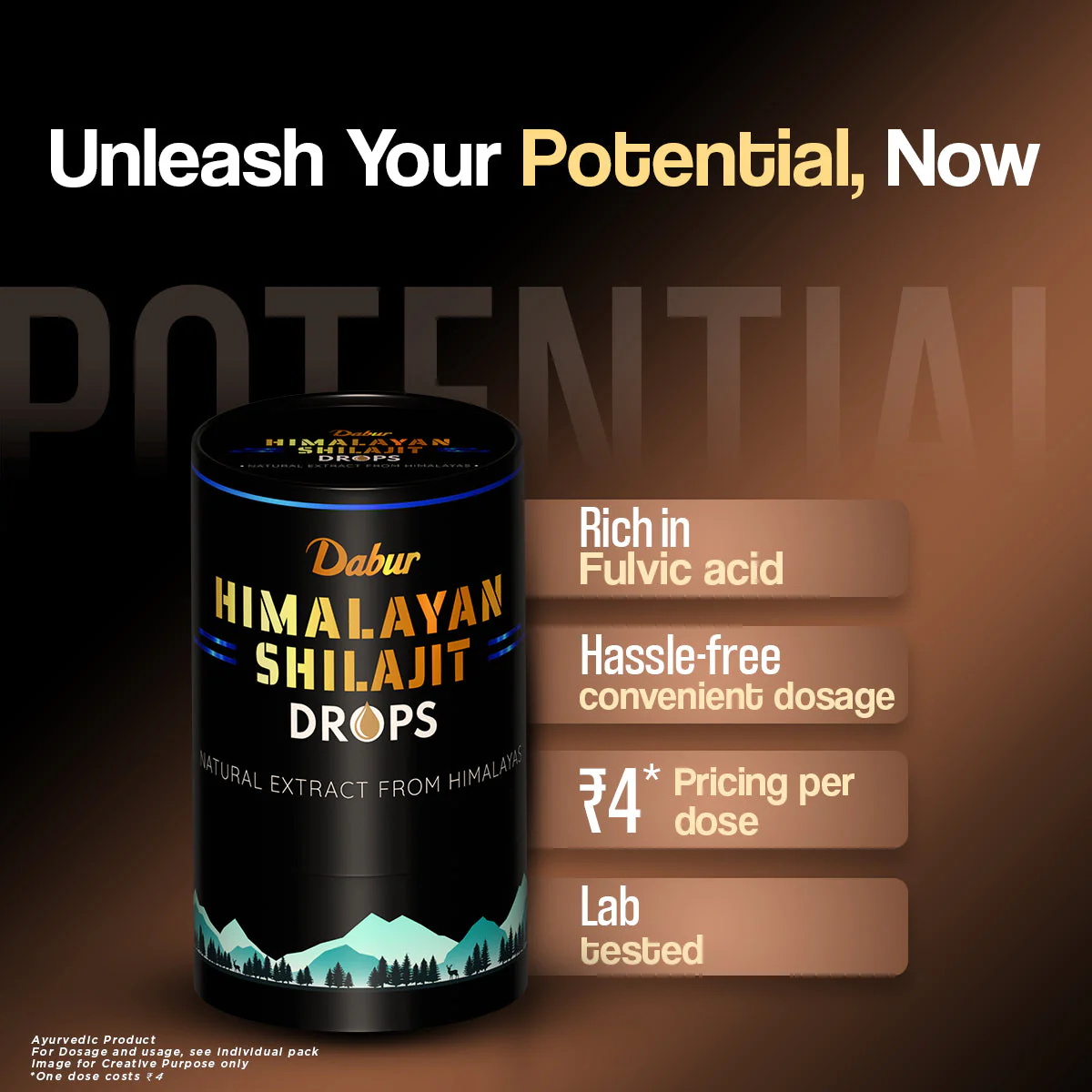 Dabur Himalayan Pure Shilajit Drops: Mess Free with accurate measurement - Image 6