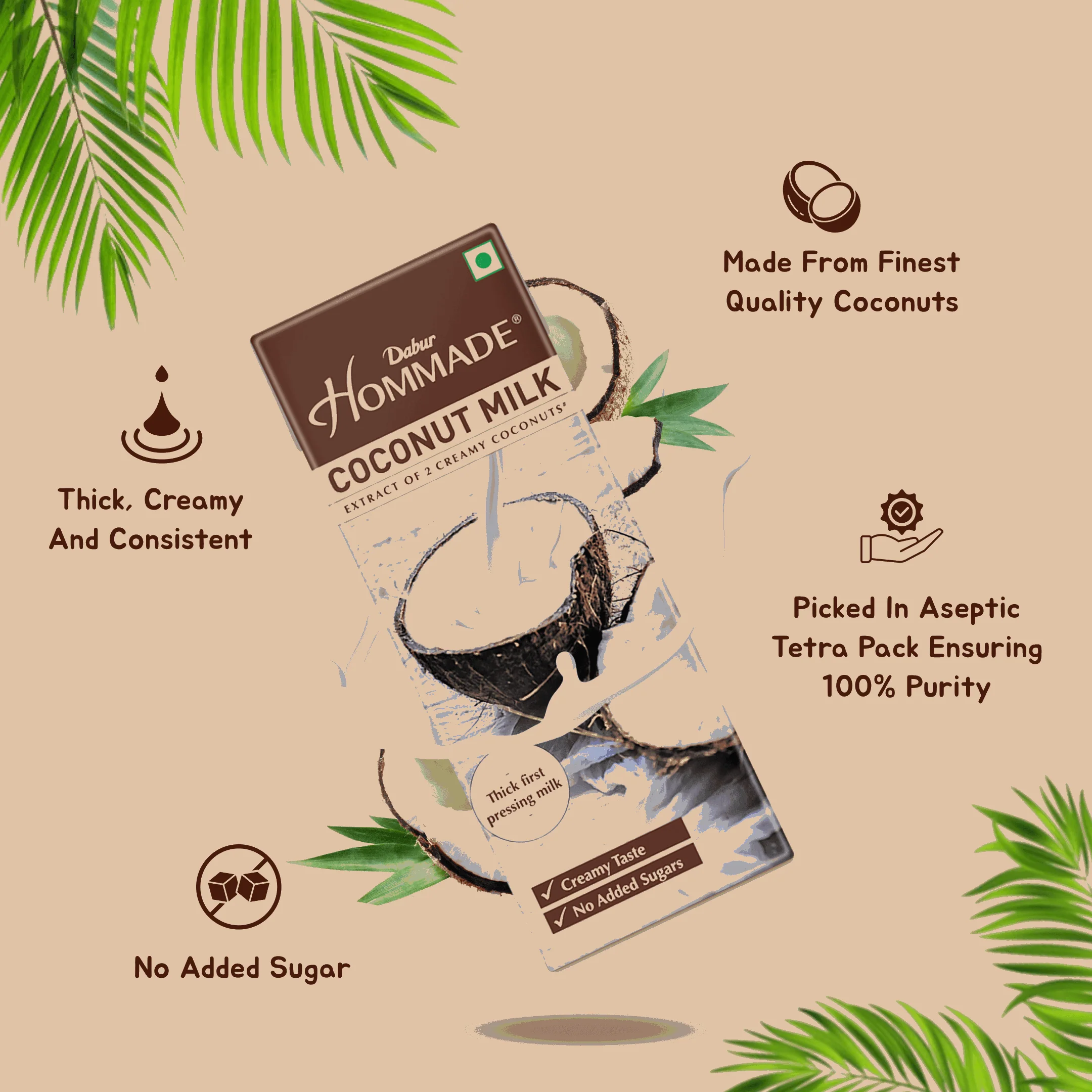 Dabur Hommade Coconut Milk - Image 6