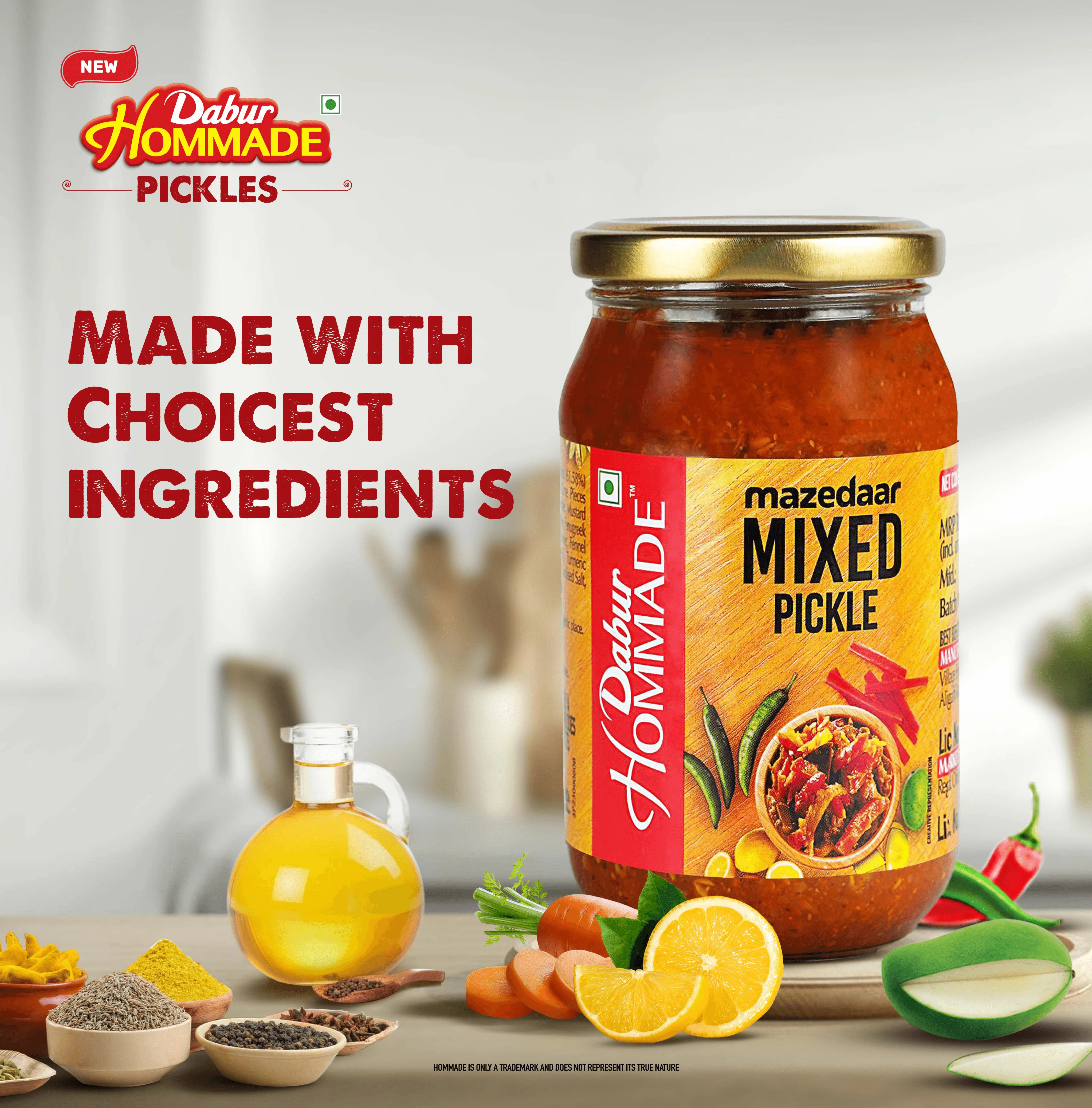 Dabur Hommade Mixed Pickle - Image 2