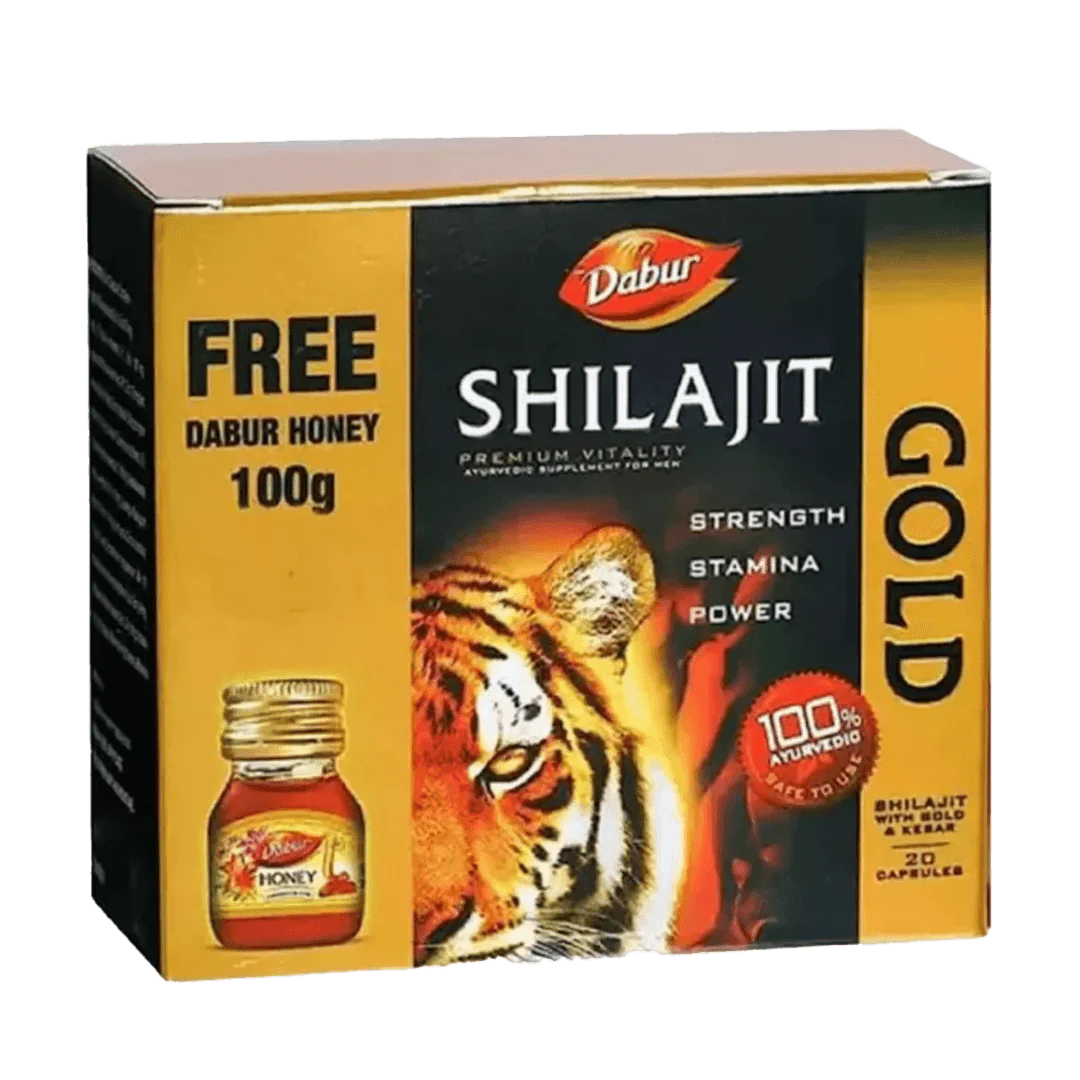 Dabur Shilajit Gold (Free Honey 100g)