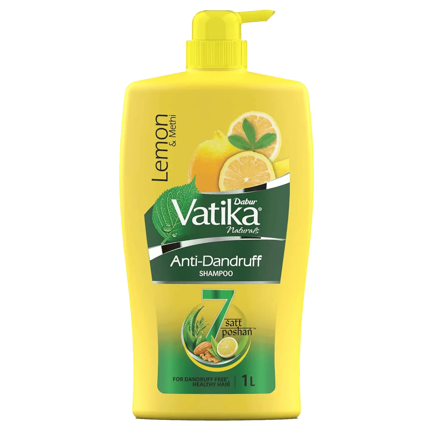 Dabur Vatika Naturals Anti Dandruff Shampoo - Image 3