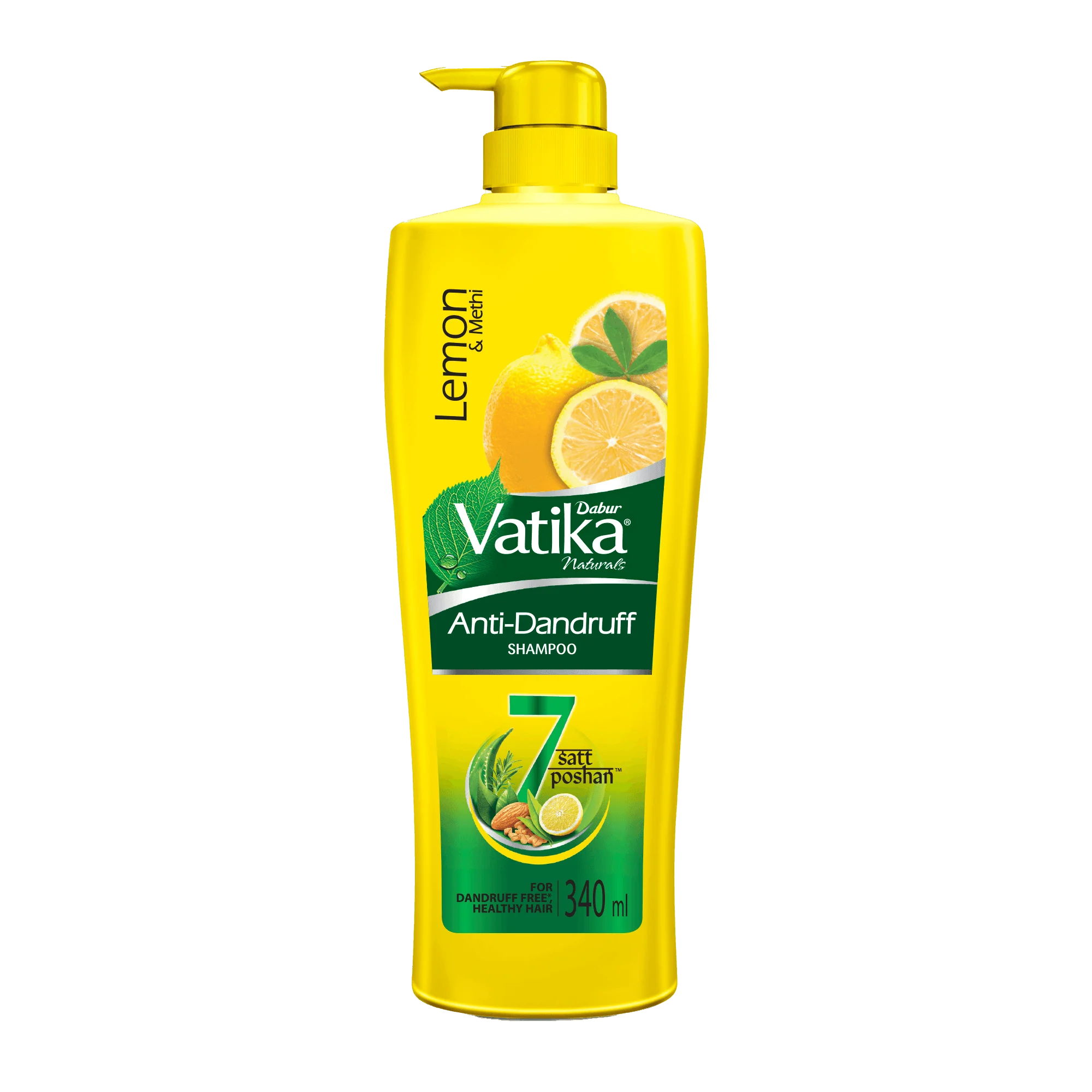 Dabur Vatika Naturals Anti Dandruff Shampoo - Image 4