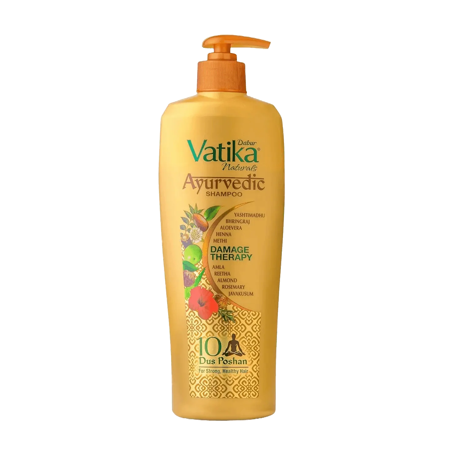 Dabur Vatika Naturals Ayurvedic Shampoo - Image 3