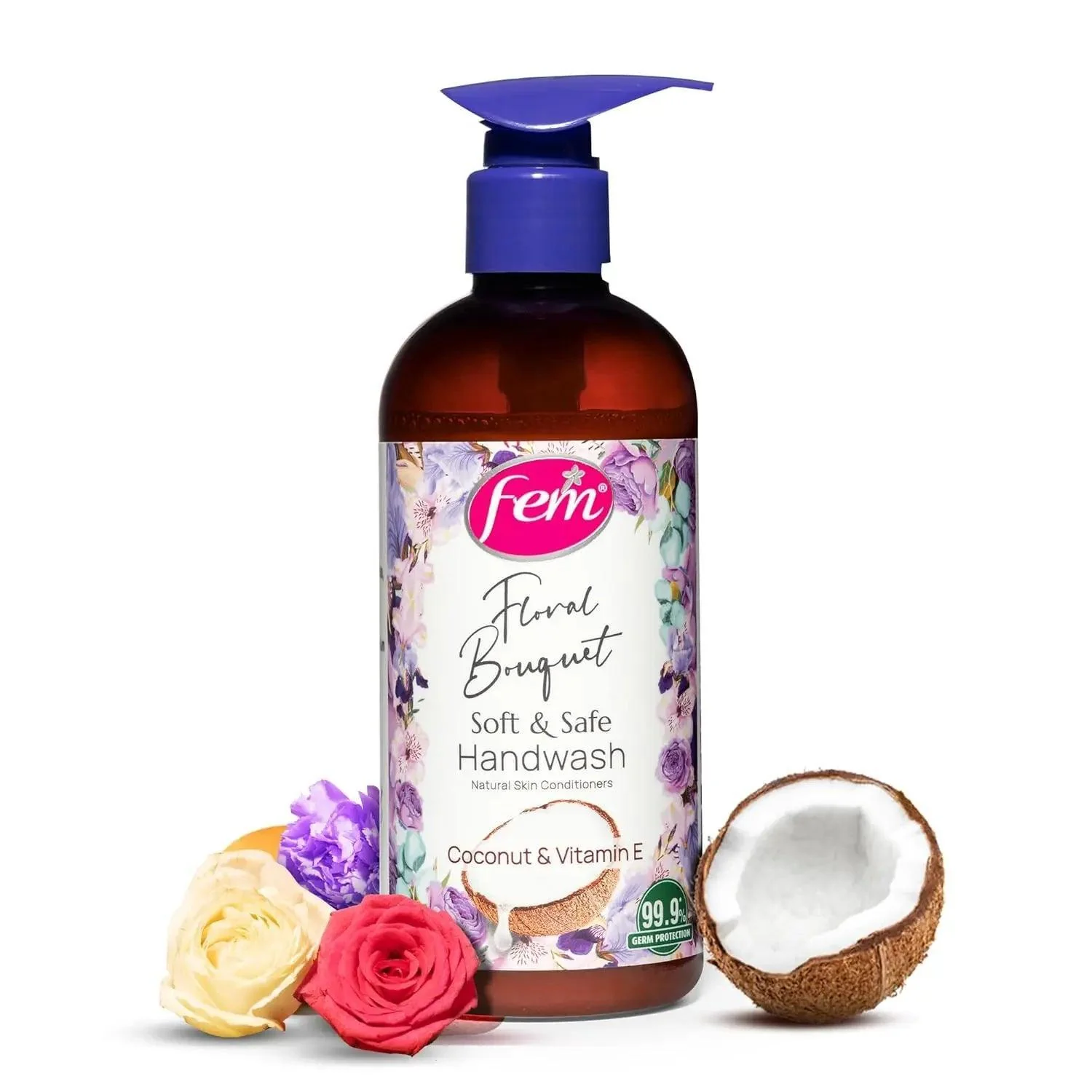 Fem Floral Bouqet Soft & Safe Handwash - Image 2
