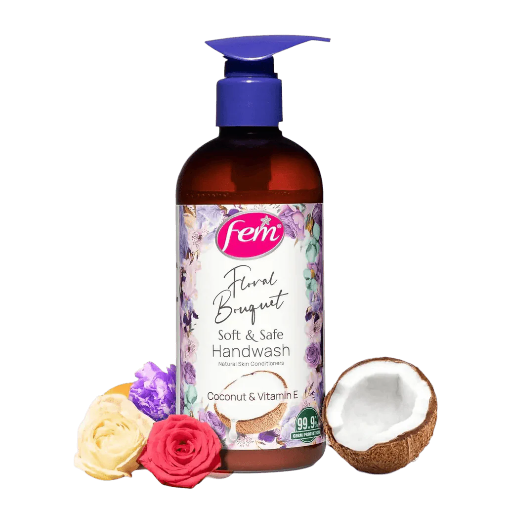 Fem Floral Bouqet Soft & Safe Handwash - Image 4