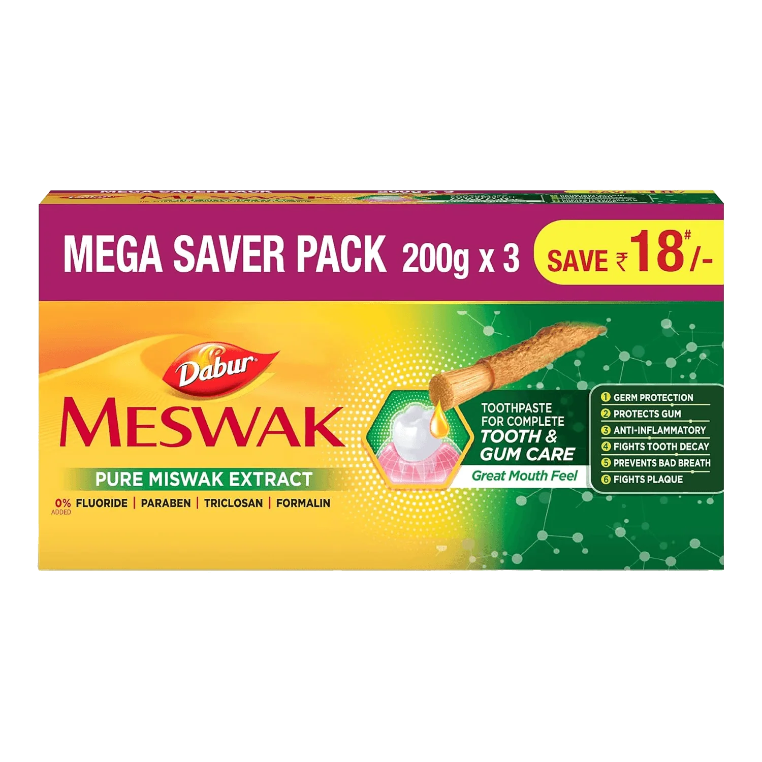 Dabur Meswak Toothpaste - Image 3