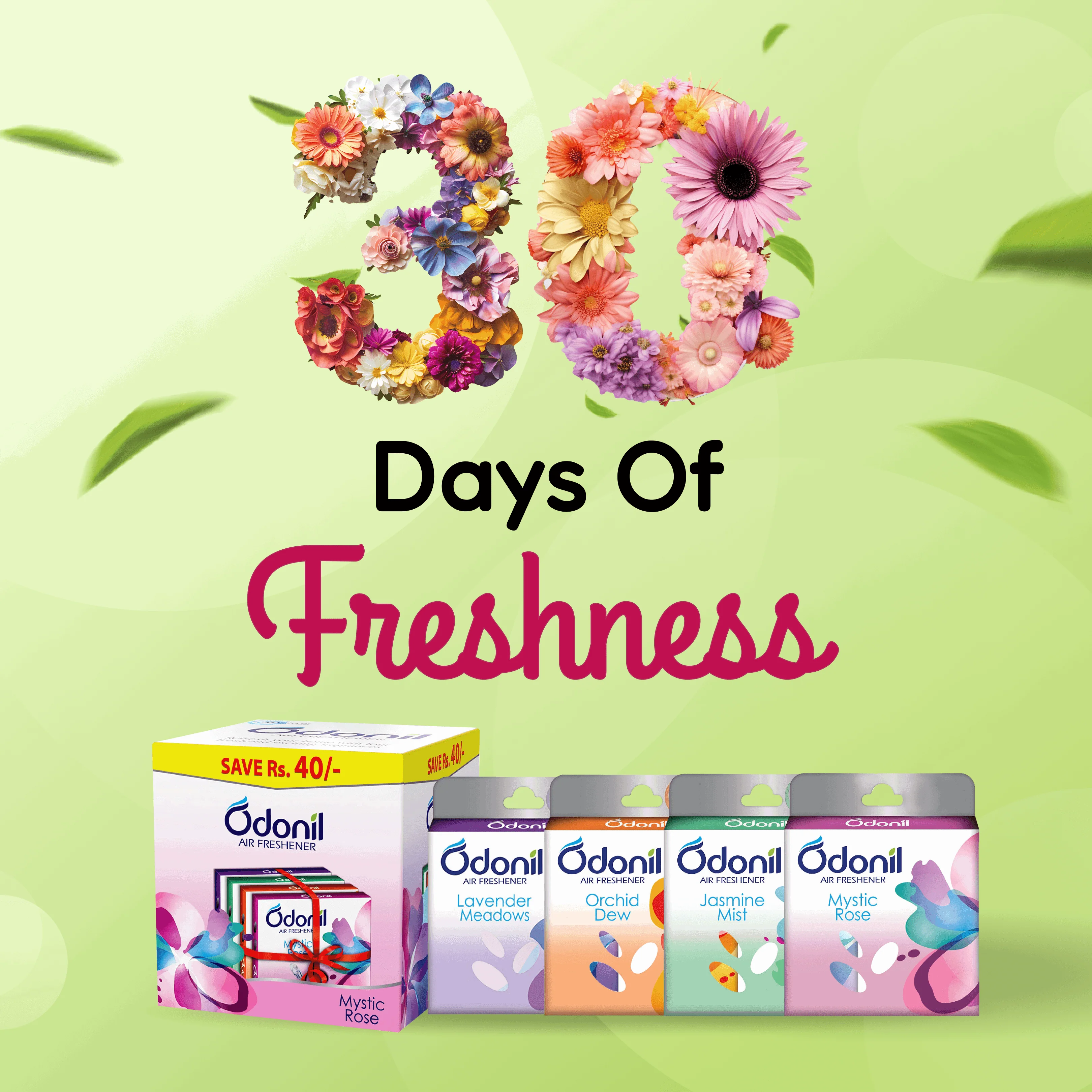 Odonil Air Freshener Blocks Mix Pack (Rs 40 Off) - Image 3