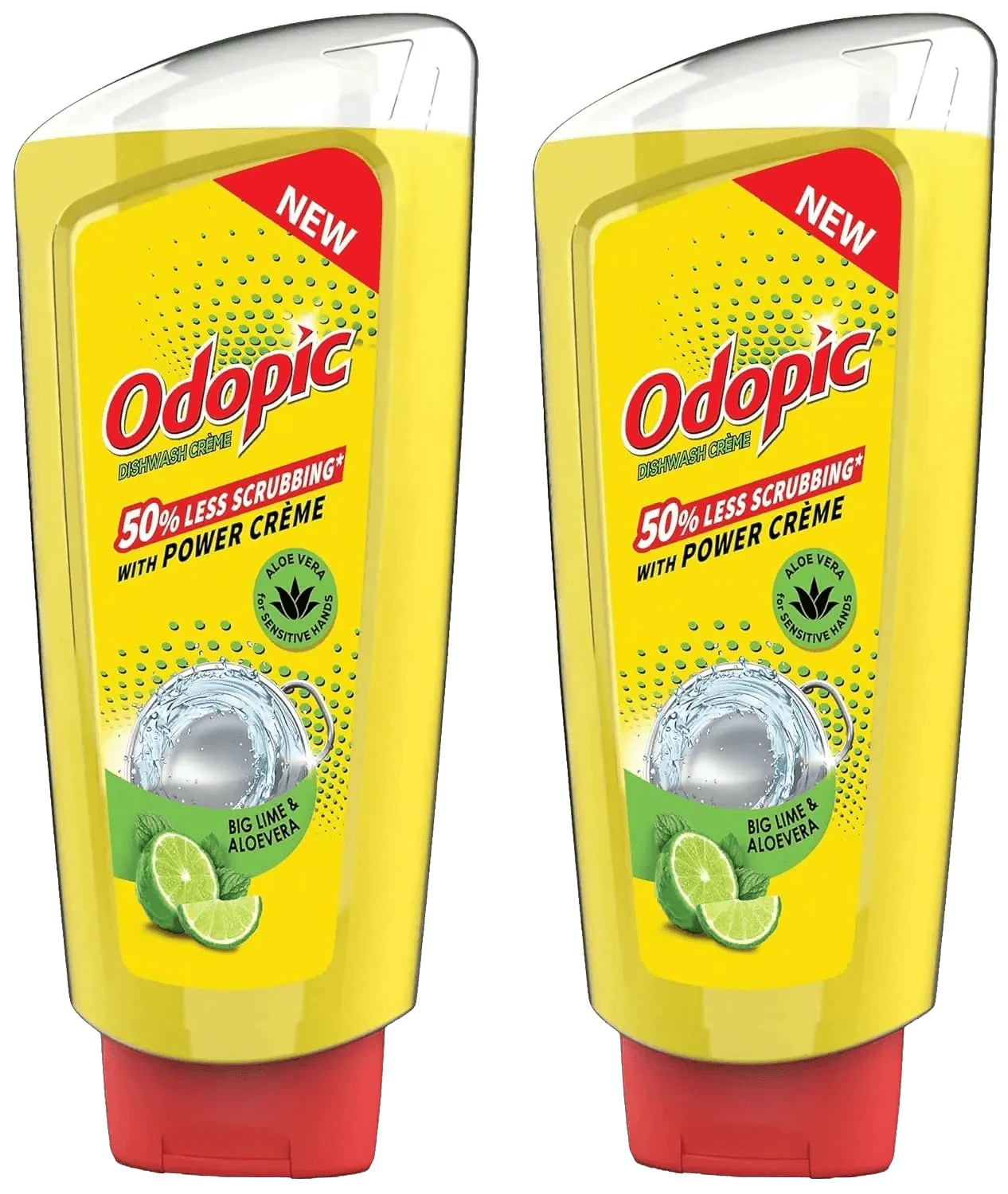 Odopic Dishwash Creme Big Lime & Aloe Vera - Image 2