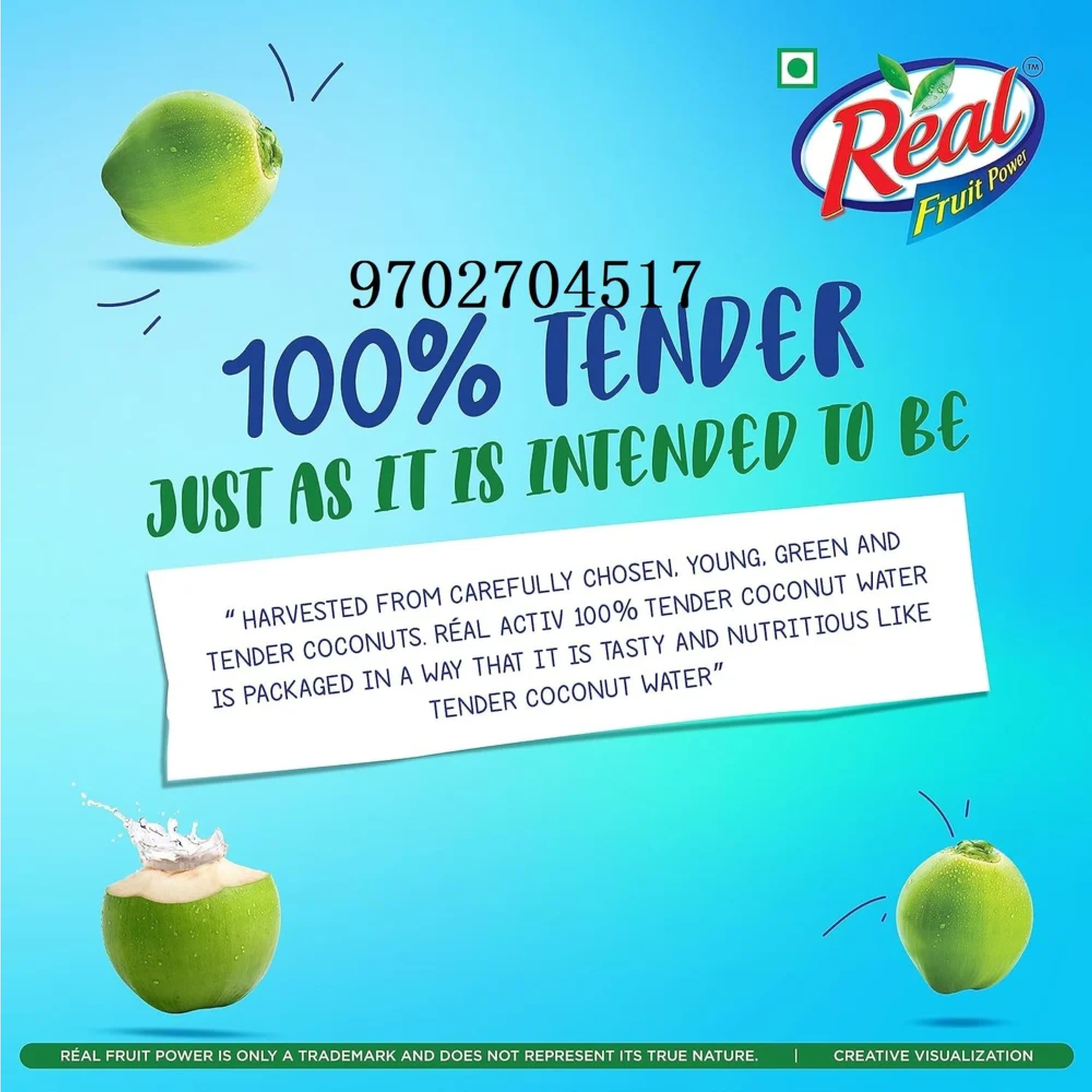Real Activ Coconut Water (Pack of 2) - Image 4
