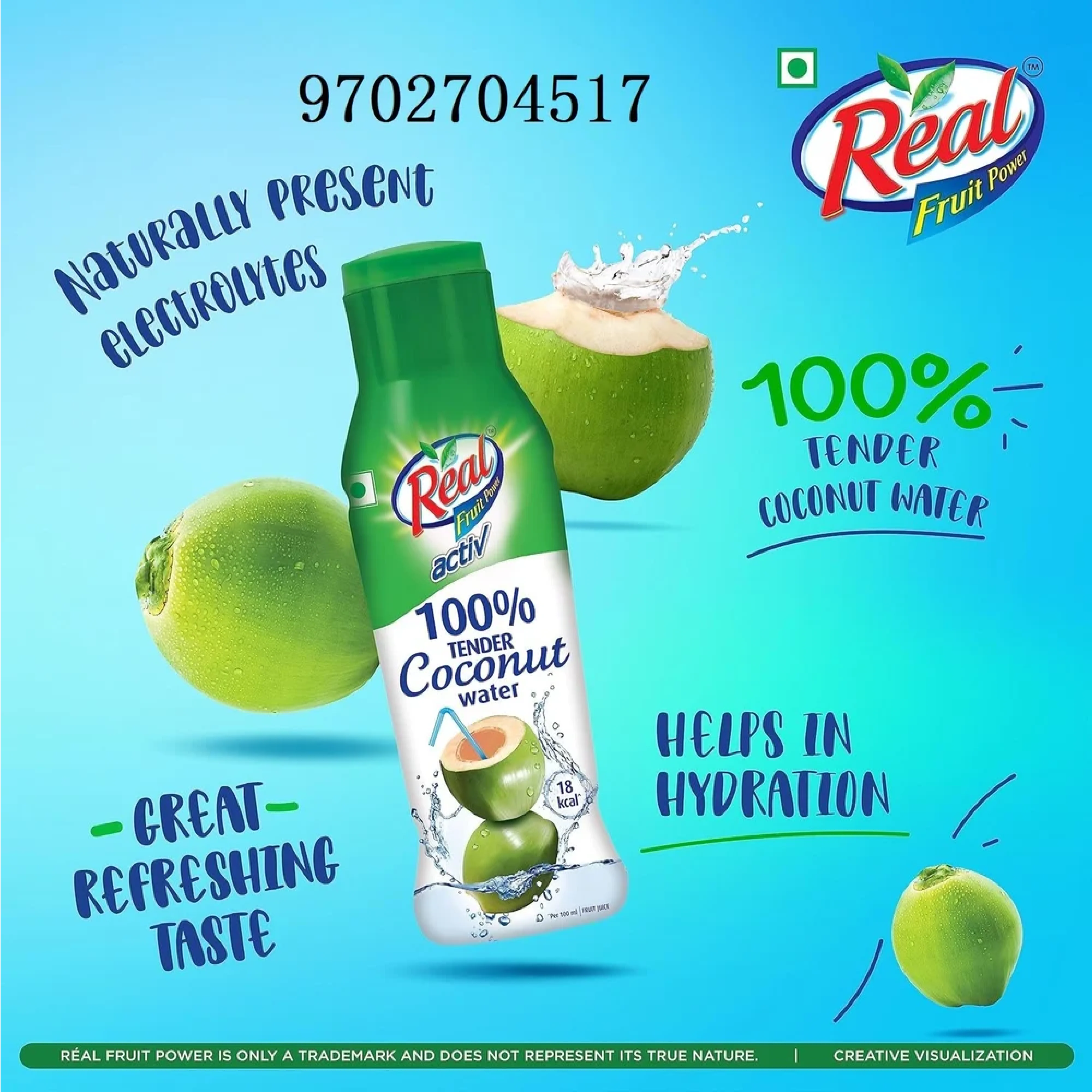 Real Activ Coconut Water (Pack of 2) - Image 5