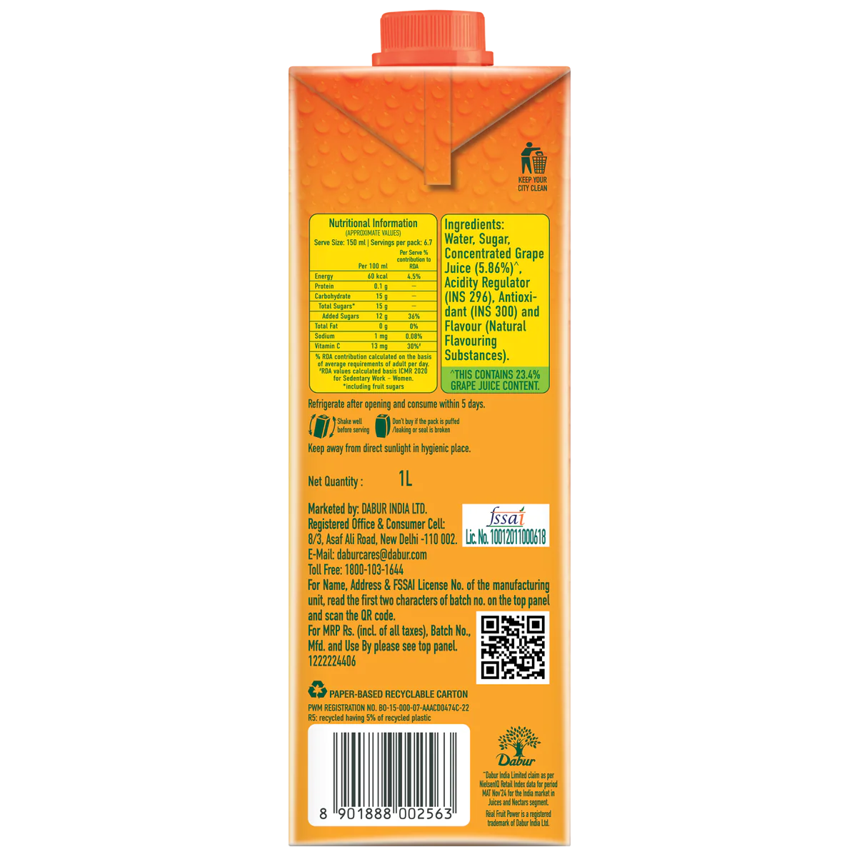 Real Fruit Power Grape - Image 3